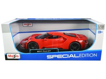 2017 Ford GT Red with Black Wheels \Special Edition\" 1/18 Diecast Model Car by Maisto"""