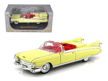 1959 Cadillac Eldorado Biarritz Yellow 1/32 Diecast Car Model by Signature Models
