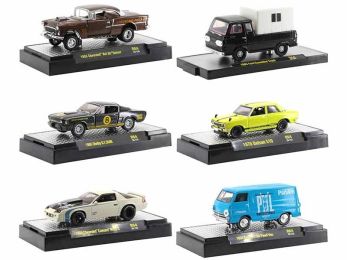 \Auto Trucks\" 6 piece Set Release 64 IN DISPLAY CASES Limited Edition to 7250 pieces Worldwide 1/64 Diecast Model Cars by M2 Machines"""