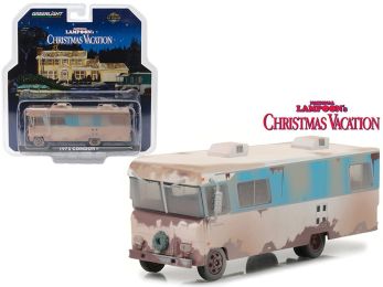 1972 Condor II RV \National Lampoon\'s Christmas Vacation\" (1989) Movie \""HD Trucks\"" Series 10 1/64 Diecast Model by Greenlight"""