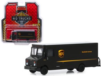 2019 Package Car Dark Brown \UPS\" (United Parcel Service) \""H.D. Trucks\"" Series 17 1/64 Diecast Model by Greenlight"""