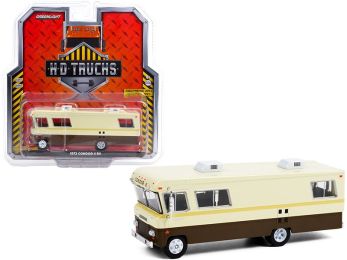 1972 Condor II RV Beige and Brown H.D. Trucks Series 20 1/64 Diecast Model by Greenlight