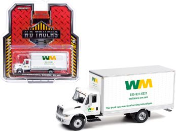 2013 International DuraStar Box Van \Waste Management White H.D. Trucks Series 21 1/64 Diecast Model by Greenlight