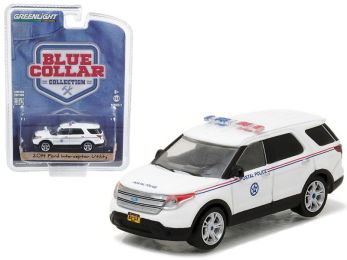 2014 Ford Explorer United States Postal Service (USPS) Postal Police 1/64 Diecast Model Car  by Greenlight