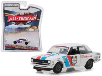 1972 Datsun 510 Rally #281 \Dublin Nissan\" La Carrera Panamericana \""All Terrain\"" Series 7 1/64 Diecast Model Car by Greenlight"""