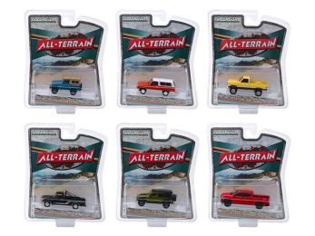 \All Terrain\" Set of 6 pieces Series 9 1/64 Diecast Model Cars by Greenlight"""