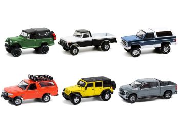 \All Terrain\" Set of 6 pieces Series 11 1/64 Diecast Model Cars by Greenlight"""