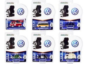 Club Vee V-Dub Set of 6 pieces Series 13 1/64 Diecast Model Cars by Greenlight