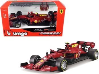 Ferrari SF1000 #16 Charles Leclerc Tuscan GP Formula One F1 (2020) \Ferrari\'s 1000th Race\" 1/43 Diecast Model Car by Bburago"""
