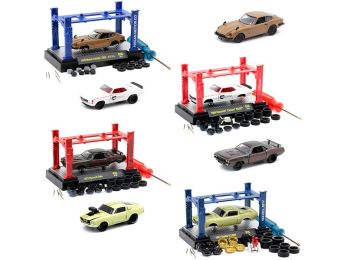Model Kit 4 piece Car Set Release 36 Limited Edition to 7200 pieces Worldwide 1/64 Diecast Model Cars by M2 Machines