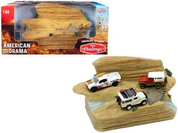 \Trail Challenge\" Resin Diorama for 1/64 Scale Models by American Diorama"""