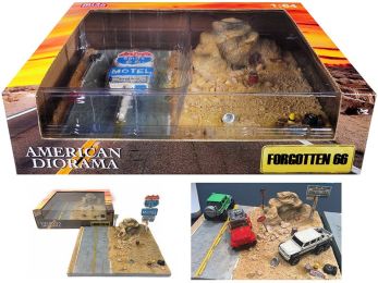 \Forgotten 66\" Resin Diorama for 1/64 Scale Models by American Diorama"""