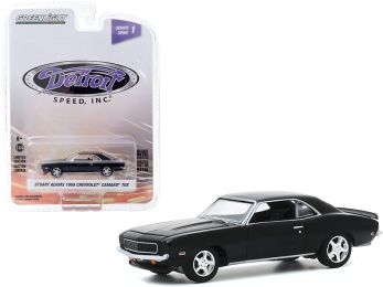 1969 Chevrolet Camaro \TUX\" (Stuart Adams\') Black \""Detroit Speed Inc.\"" Series 1 1/64 Diecast Model Car by Greenlight"""