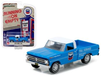 1972 Ford F-100 Chevron Pickup Truck 1/64 Diecast Model Car by Greenlight