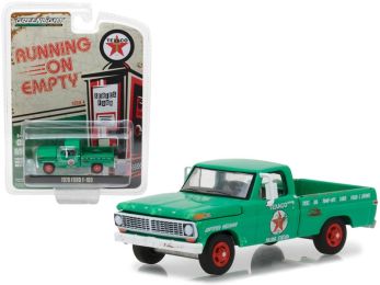 1970 Ford F-100 \Texaco\" Filing Station \""Running on Empty\"" Series 4 1/64 Diecast Model Car by Greenlight"""