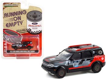 2021 Ford Bronco Sport #201 Winner Rebelle Rally Running on Empty Series 13 1/64 Diecast Model Car by Greenlight