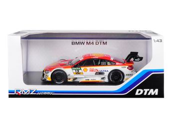 BMW M4 DTM #15 \Shell\" 1/43 Diecast Model Car by RMZ City"""