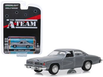 1977 Pontiac LeMans Gray \The A-Team\" (1983-1987) TV Series \""Hollywood Series\"" Release 25 1/64 Diecast Model Car by Greenlight"""