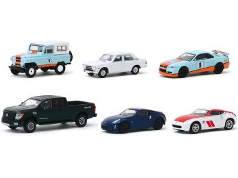 \Tokyo Torque\" Set of 6 pieces Series 8 1/64 Diecast Model Cars by Greenlight"""