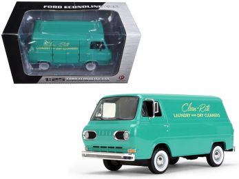 1960\'s Ford Econoline Van Clean-Rite Laundry and Dry Cleaners 1/25 Diecast Model Car by First Gear