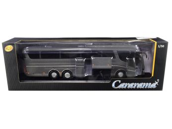 Scania Irizar Pb Bus Dark Gray Metallic 1/50 Diecast Model by Cararama