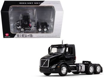 Volvo VNR 300 Day Cab Black 1/64 Diecast Model by First Gear