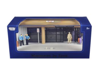 Diorama \Airport Scene\" Place Your Own Car Inside 1/43 by Motormax"""