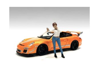 Car Meet 1 Figurine I for 1/18 Scale Models by American Diorama