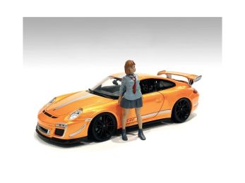 Car Meet 1 Figurine V for 1/18 Scale Models by American Diorama