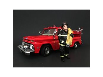 Firefighter Job Done Figurine / Figure For 1:18 Models by American Diorama