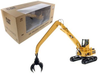 CAT Caterpillar 345B Series II Material Handler with Operator and Tools \Core Classic Series\" 1/50 Diecast Model by Diecast Masters"""