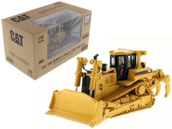CAT Caterpillar D8R Series II Track Type with Operator \Core Classics Series\" 1/50 Diecast Model by Diecast Masters"""