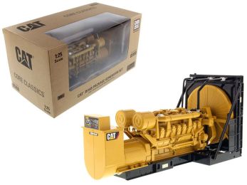CAT Caterpillar 3516B Engine Generator 3 piece Set \Core Classic\" Series 1/25 Diecast Model by Diecast Masters"""