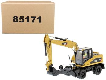 CAT Caterpillar M316D Wheel Excavator with Operator \Core Classics Series\" 1/50 Diecast Model  by Diecast Masters"""