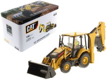 CAT Caterpillar 432F2 Backhoe Loader with Operator \High Line Series\" 1/50 Diecast Model  by Diecast Masters"""
