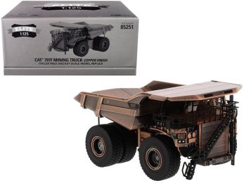 CAT Caterpillar 797F Mining Truck Copper Finish \Elite Series\" 1/125 Diecast Model by Diecast Masters"""