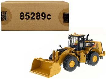 CAT Caterpillar 980K Wheel Loader Material Handling Configuration with Operator \Core Classics Series\" 1/50 Diecast Model by Diecast Masters"""