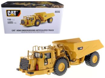 CAT Caterpillar AD60 Articulated Underground Truck with Operator \High Line Series\" 1/50 Diecast Model by Diecast Masters"""