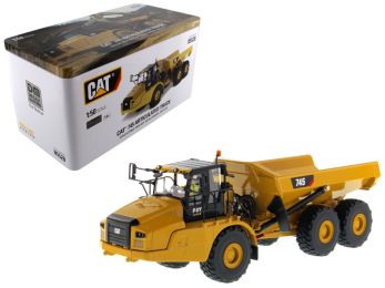 CAT Caterpillar 745 Articulated Dump Truck with Removable Operator \High Line\" Series 1/50 Diecast Model by Diecast Masters"""