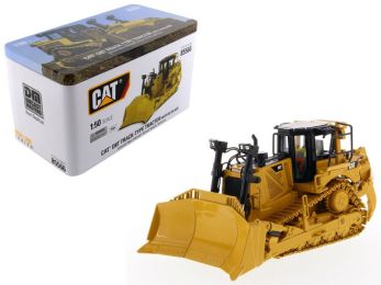 CAT Caterpillar D8T Track Type Tractor Dozer with 8U Blade and Operator \High Line Series\" 1/50 Diecast Model by Diecast Masters"""