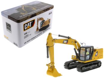 CAT Caterpillar 320 GC Hydraulic Excavator with Operator Next Generation Design \High Line Series\" 1/50 Diecast Model by Diecast Masters"""