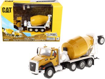 CAT Caterpillar CT660 Day Cab Tractor with McNeilus Bridgemaster Concrete Mixer \Play & Collect!\" Series 1/64 Diecast Model by Diecast Masters"""