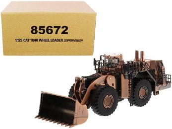 CAT Caterpillar 994K Wheel Loader Copper Finish Elite Series 1/125 Diecast Model by Diecast Masters