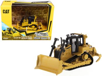 CAT Caterpillar D6R Track-Type Tractor \Play & Collect!\" Series 1/64 Diecast Model by Diecast Masters"""