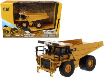 CAT Caterpillar 775E Off-Highway Dump Truck \Play & Collect!\" 1/64 Diecast Model by Diecast Masters"""