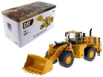 CAT Caterpillar 988K Wheel Loader with Operator \High Line Series\" 1/50 Diecast Model by Diecast Masters"""