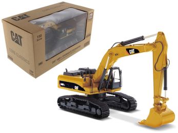 CAT Caterpillar 340D L Hydraulic Excavator with Operator \Core Classics Series\" 1/50 Diecast Model by Diecast Masters"""