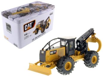 CAT Caterpillar 555D Wheel Skidder with Operator \High Line Series\" 1/50 Diecast Model by Diecast Masters"""