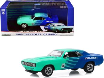 1969 Chevrolet Camaro #88 \Falken Tires\" 1/43 Diecast Model Car by Greenlight"""