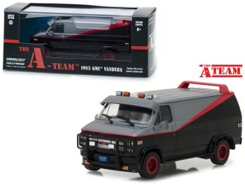 1983 GMC Vandura \The A-Team\" (1983-1987) TV Series 1/43 Diecast Model Car by Greenlight"""